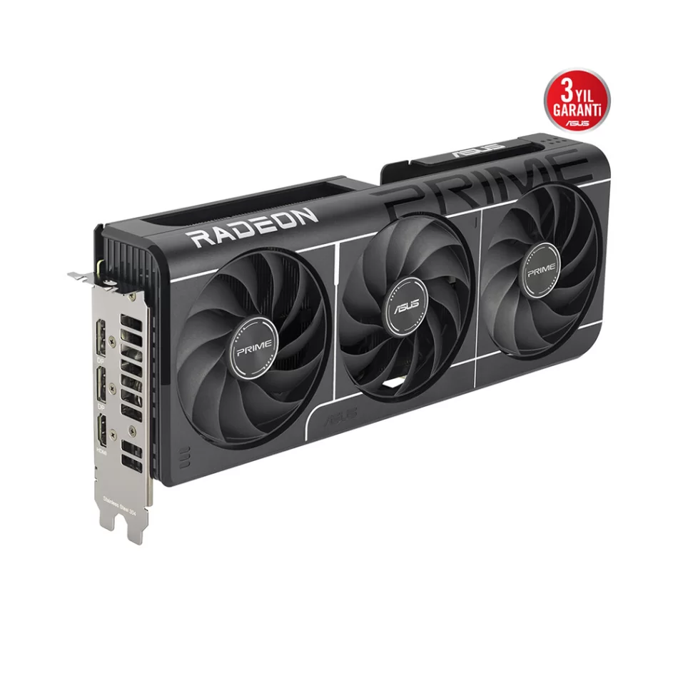 ASUS Prime RX9060 XT OC Edition 8GB GDDR6 128 Bit AMD Radeon FSR 4 Ekran Kartı