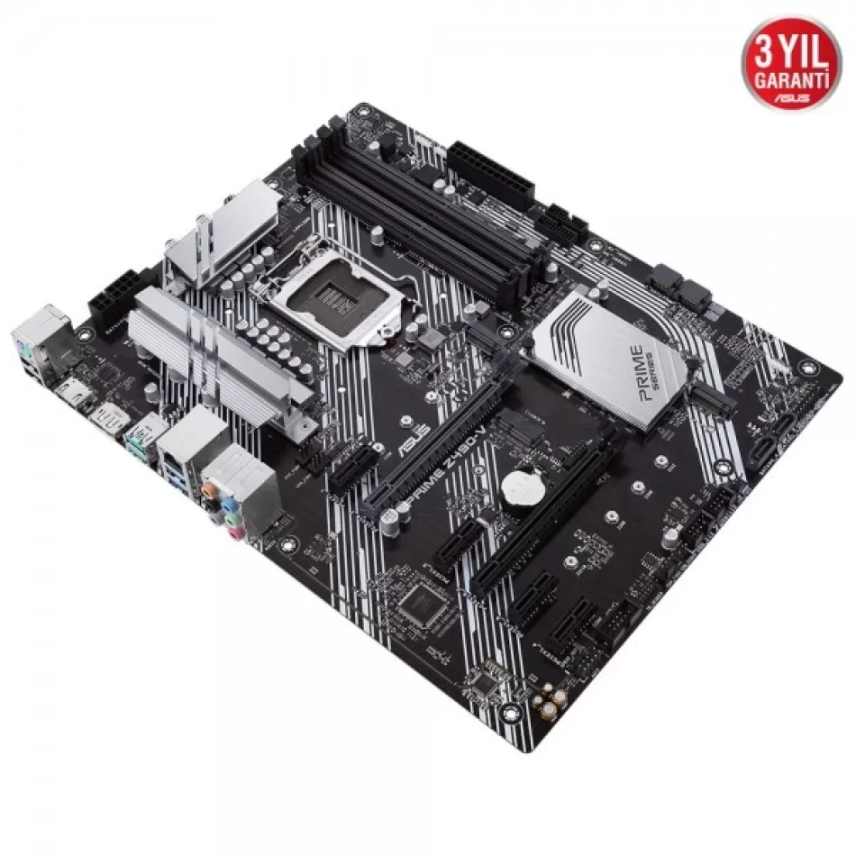 ASUS PRIME Z490-V-SI 4266MHz(OC) DDR4 Intel Soket 1200 ATX Anakart