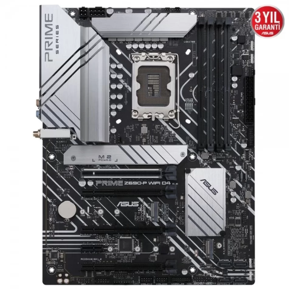 ASUS PRIME Z690-P D4 WIFI 5333mhz(OC) DDR4 Intel Soket 1700 ATX Anakart