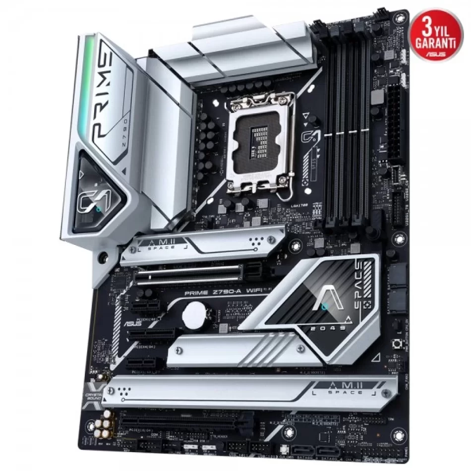 ASUS PRIME Z790-A WIFI DDR5 7000MHz(OC) Intel Soket LGA1700 ATX Anakart