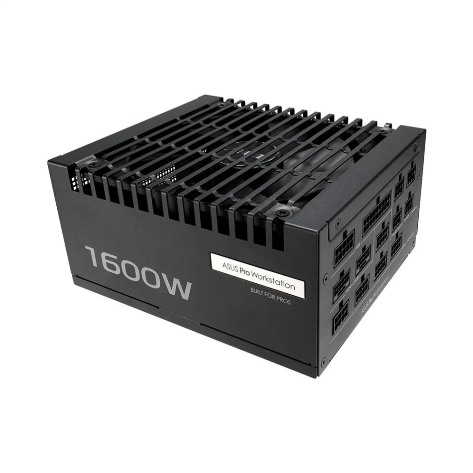 ASUS Pro WS 1600W 80+ Platinum Tam Modüler ATX 3.1 PCIe 5.1 Profesyonel Güç Kaynağı