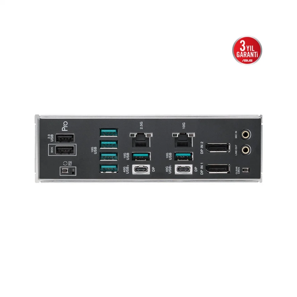 ASUS Pro WS W890-SAGE 4x PCIe 5.0 x16 Slot Intel Soket LGA4710-2 Xeon Workstation CEB Anakart