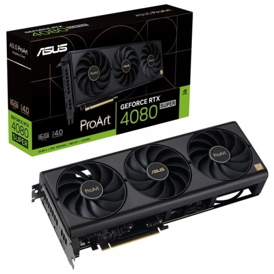 ASUS ProArt GeForce RTX 4080 Super 16 GB GDDR6X 256Bit DX12 NVIDIA DLSS 3 Ekran Kartı