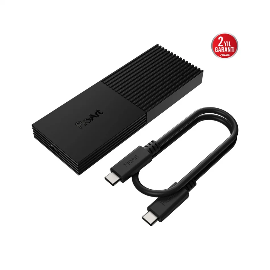 ASUS ProArt PA40SU NVMe 40Gbps USB4 SSD kutusu