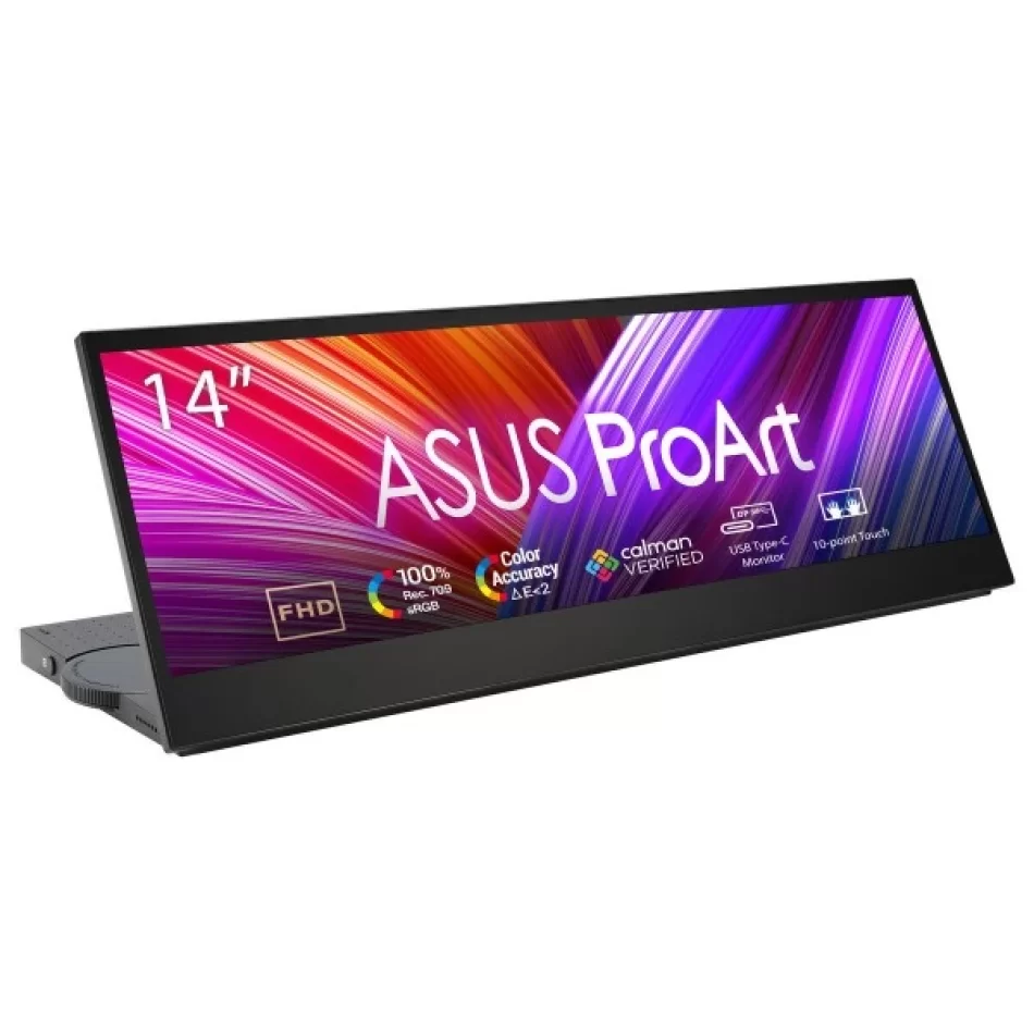 ASUS 14 ProArt PA147CDV Touch 60Hz 5ms 1920x550 IPS LED Taşınabilir Dokunmatik Monitör