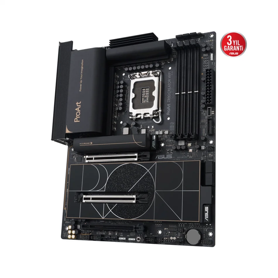 ASUS ProArt Z890-CREATOR WIFI 9066MHz(OC) DDR5 Intel Soket 1851 ATX Anakart