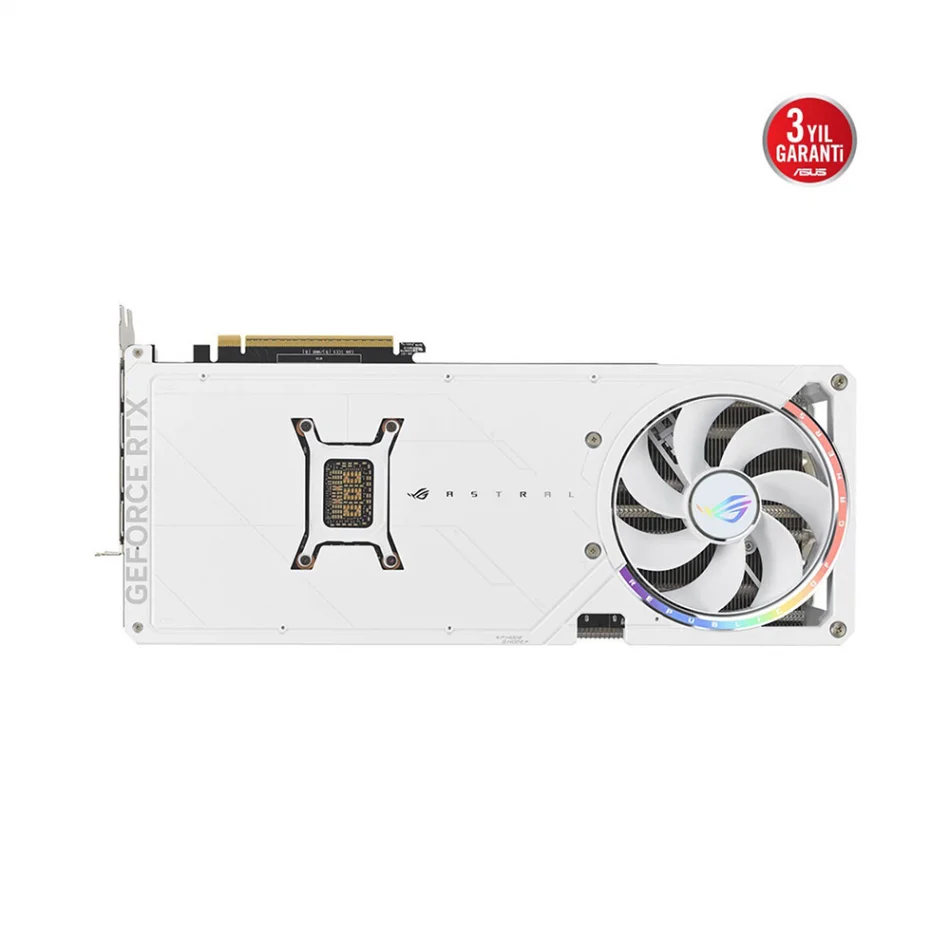 ASUS ROG Astral GeForce RTX 5080 White OC Edition 16GB GDDR7 256 Bit NVIDIA DLSS 4 Beyaz Ekran Kartı