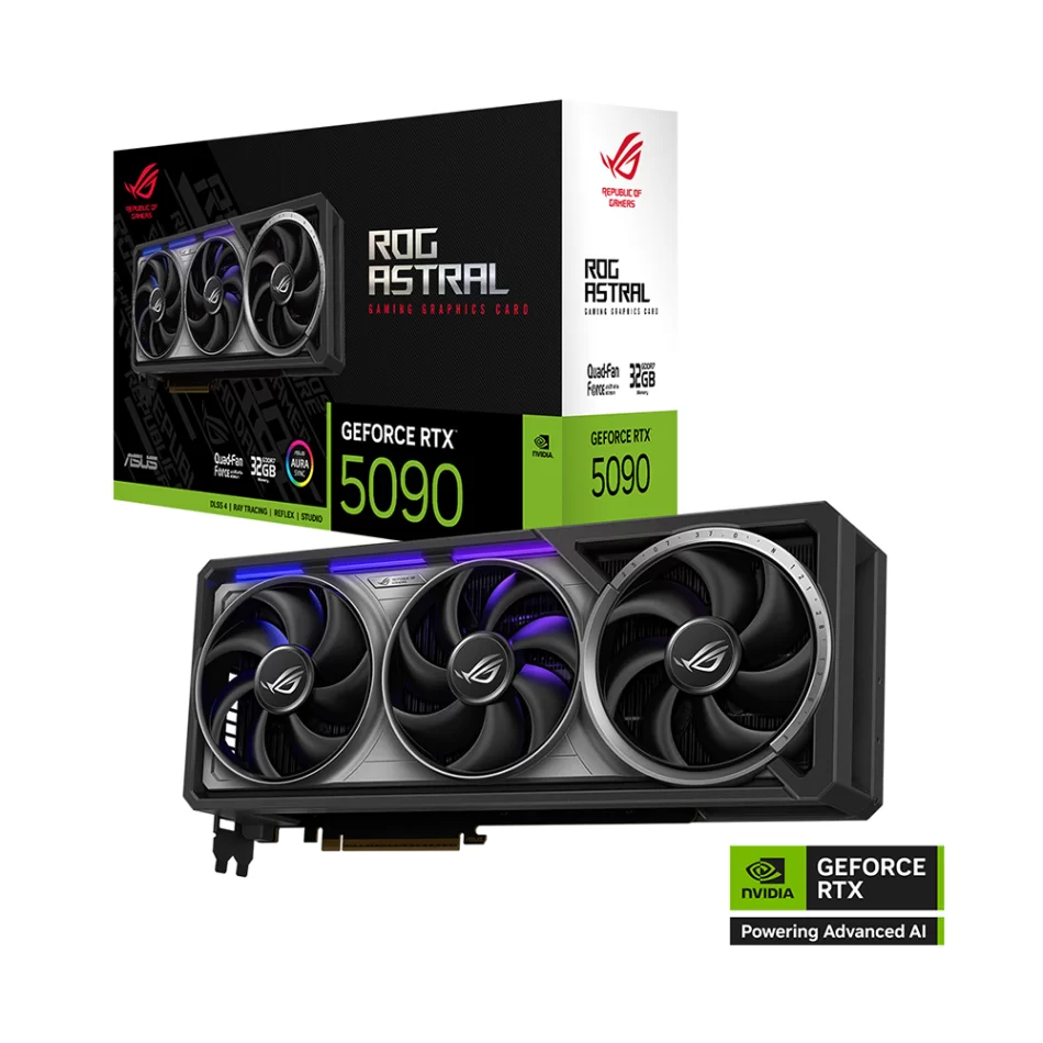 ASUS ROG Astral GeForce RTX 5090 32GB GDDR7 512 Bit NVIDIA DLSS 4 Ekran Kartı