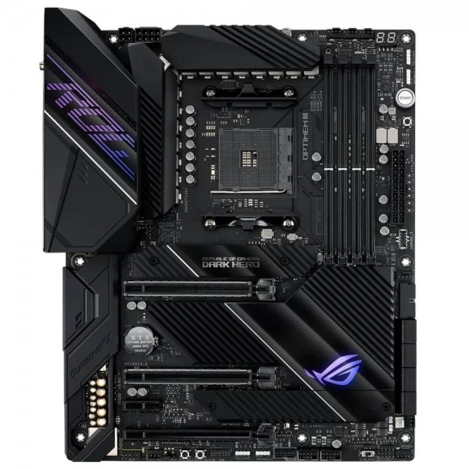 ASUS ROG CROSSHAIR VIII DARK HERO 5100MHz(OC) DDR4 AMD Soket AM4 ATX Anakart