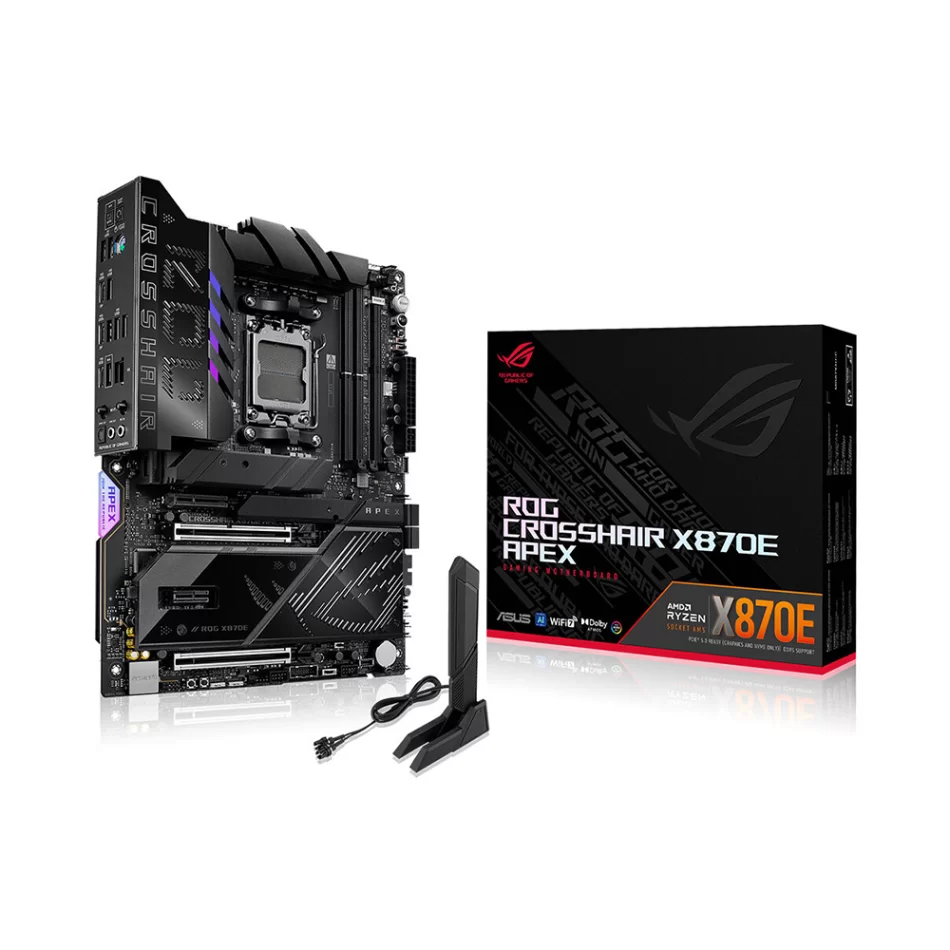 ASUS ROG CROSSHAIR X870E APEX 8200MHz(OC) DDR5 AMD Soket AM5 ATX Anakart