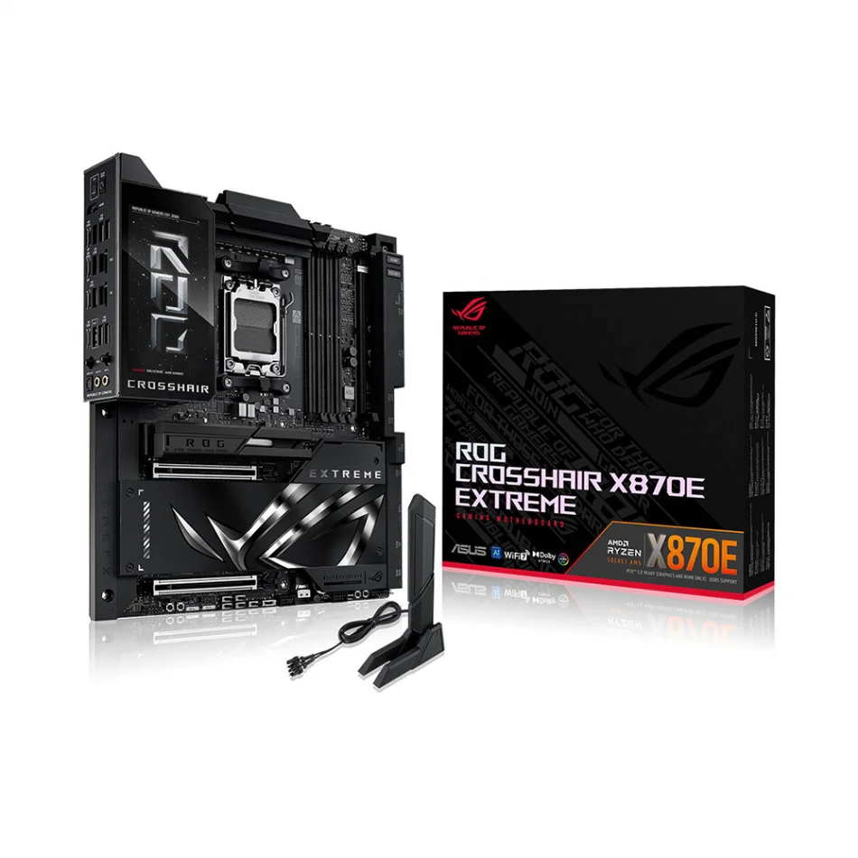 ASUS ROG CROSSHAIR X870E EXTREME 8200MHz(OC) DDR5 AMD Soket AM5 eATX Anakart