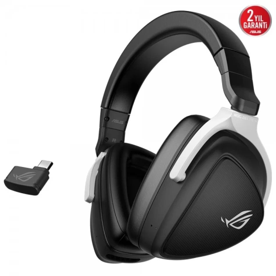 ASUS ROG Delta S Wireless 7.1 Surround Siyah Kablosuz Oyuncu Kulaklığı