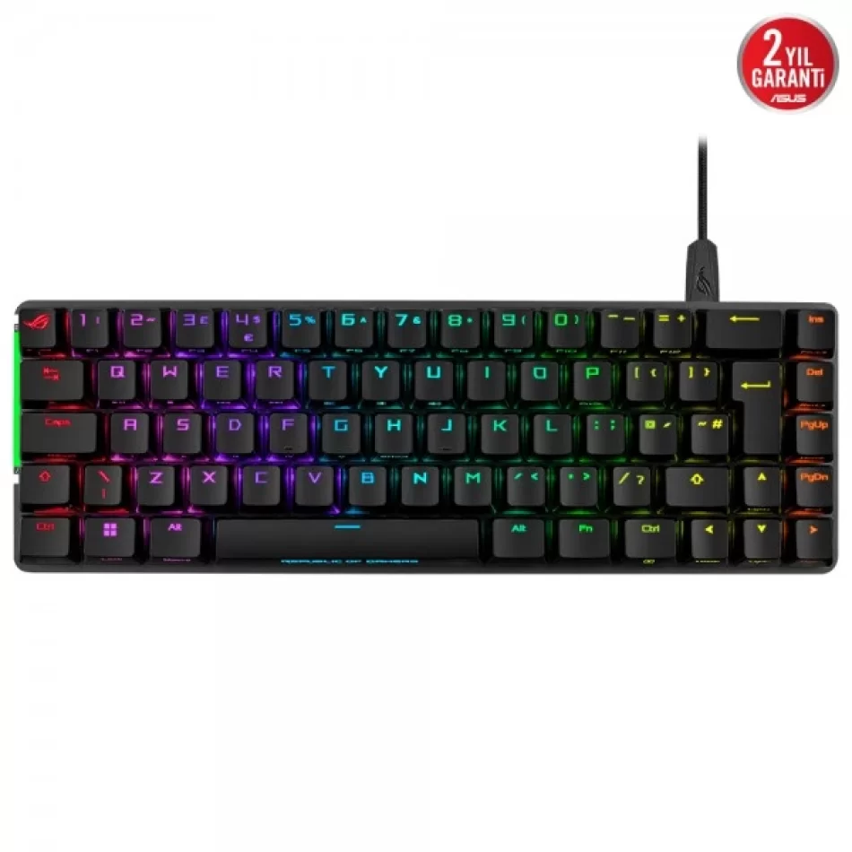 ASUS ROG Falchion Ace RGB Kablolu Mekanik NX Red Switch İngilizce Gaming Klavye