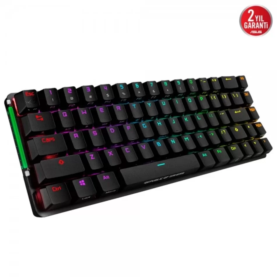 ASUS ROG Falchion NX %65 RGB Red Switch Kablosuz Mekanik Türkçe Q TKL Gaming Klavye