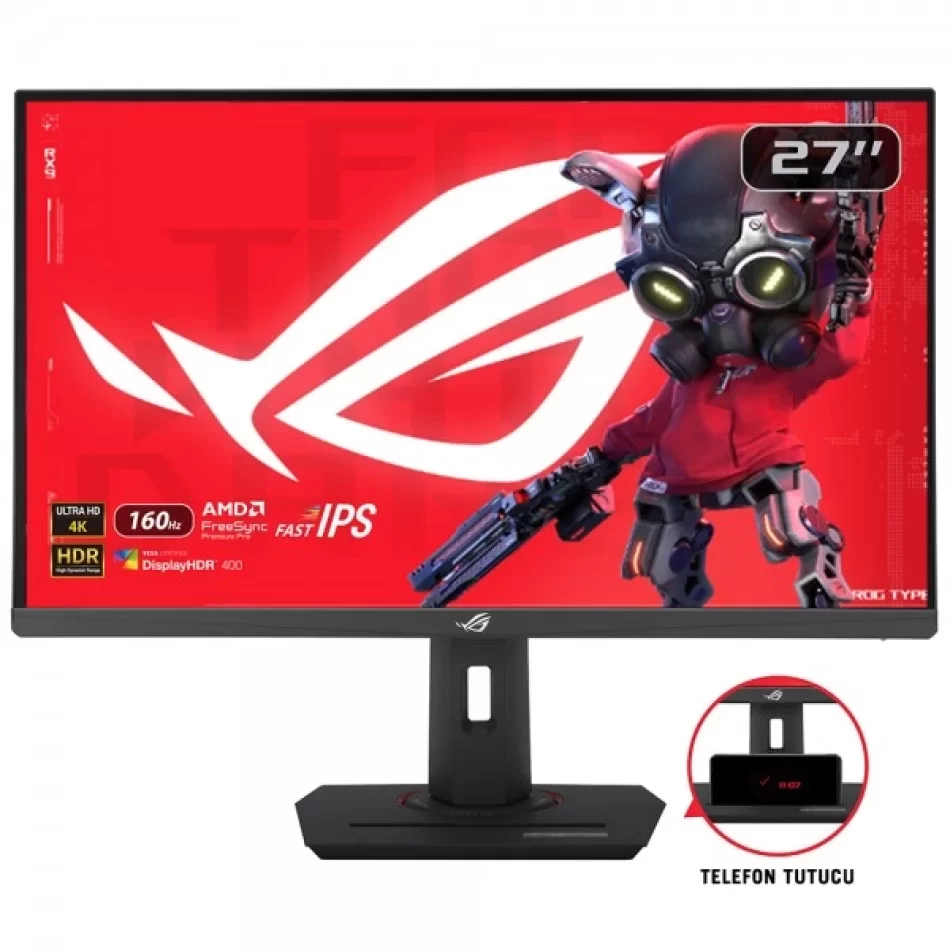 ASUS 27 ROG Strix XG27UCS 160Hz 1ms FreeSync Premium G-Sync HDR 2160p 4K IPS LED Gaming Monitör