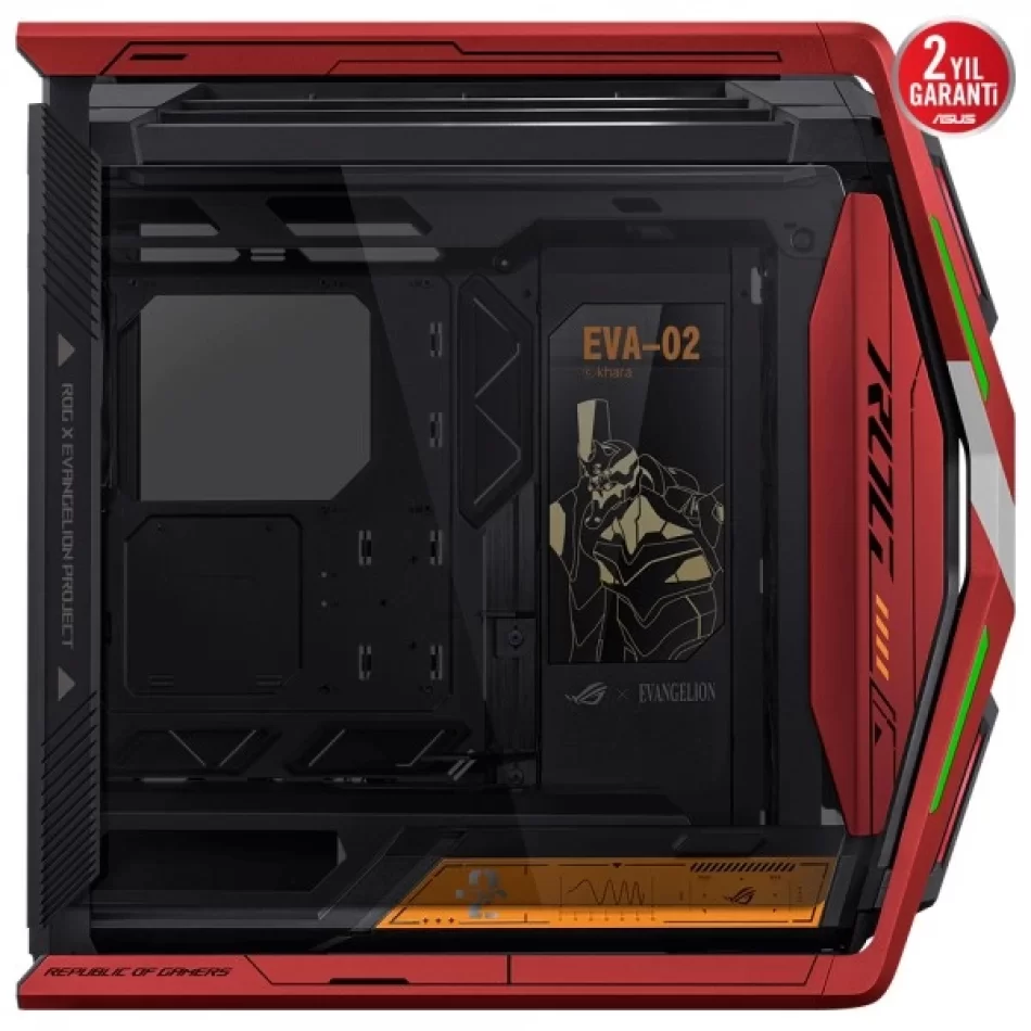 ASUS ROG Hyperion GR701 EVA-02 Edition ARGB Full-Tower e-ATX Gaming Bilgisayar Kasası