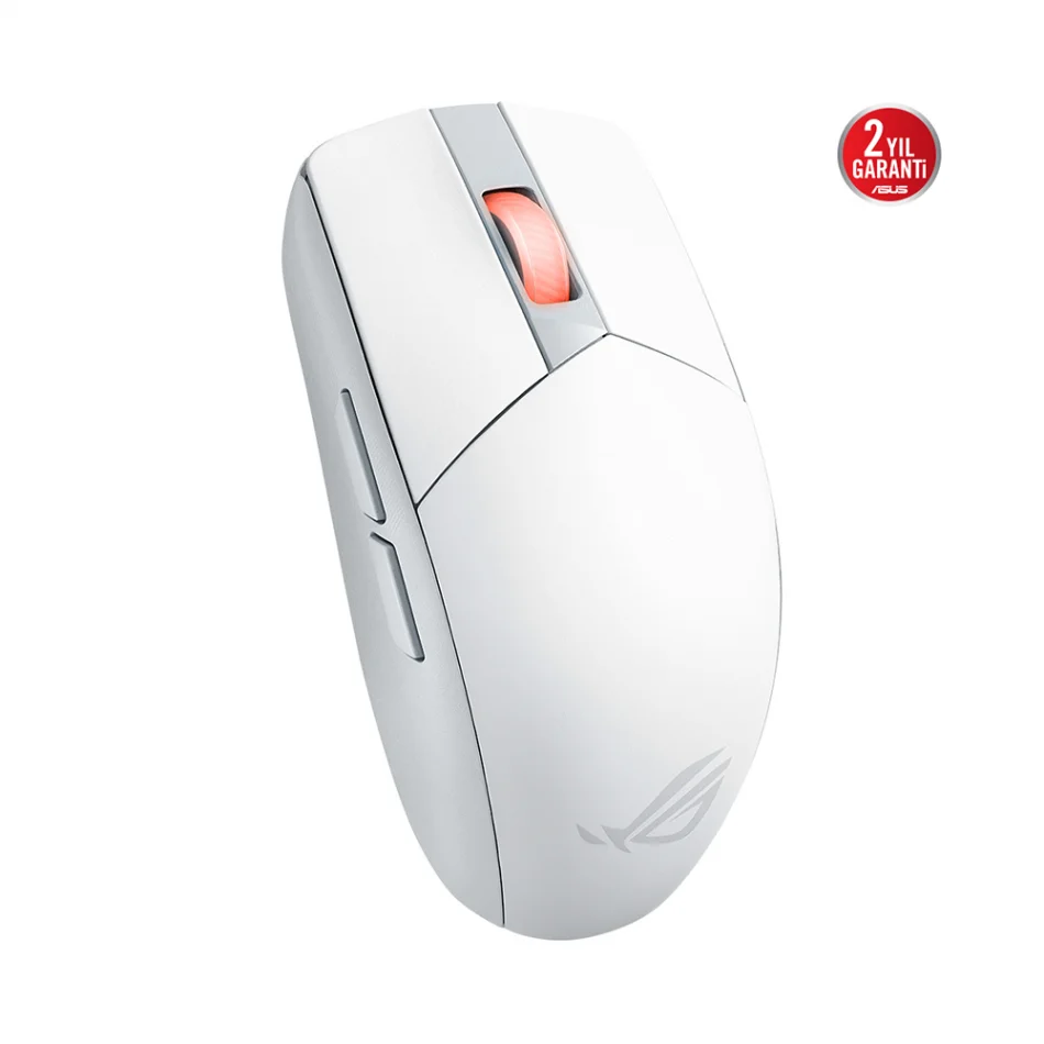 ASUS ROG Impact III Wireless 36000 DPI Kablosuz Beyaz Gaming Mouse