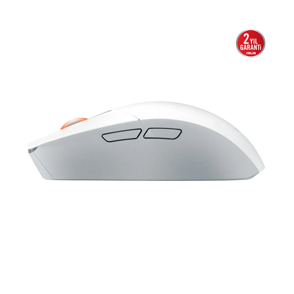 ASUS ROG Impact III Wireless 36000 DPI Kablosuz Beyaz Gaming Mouse