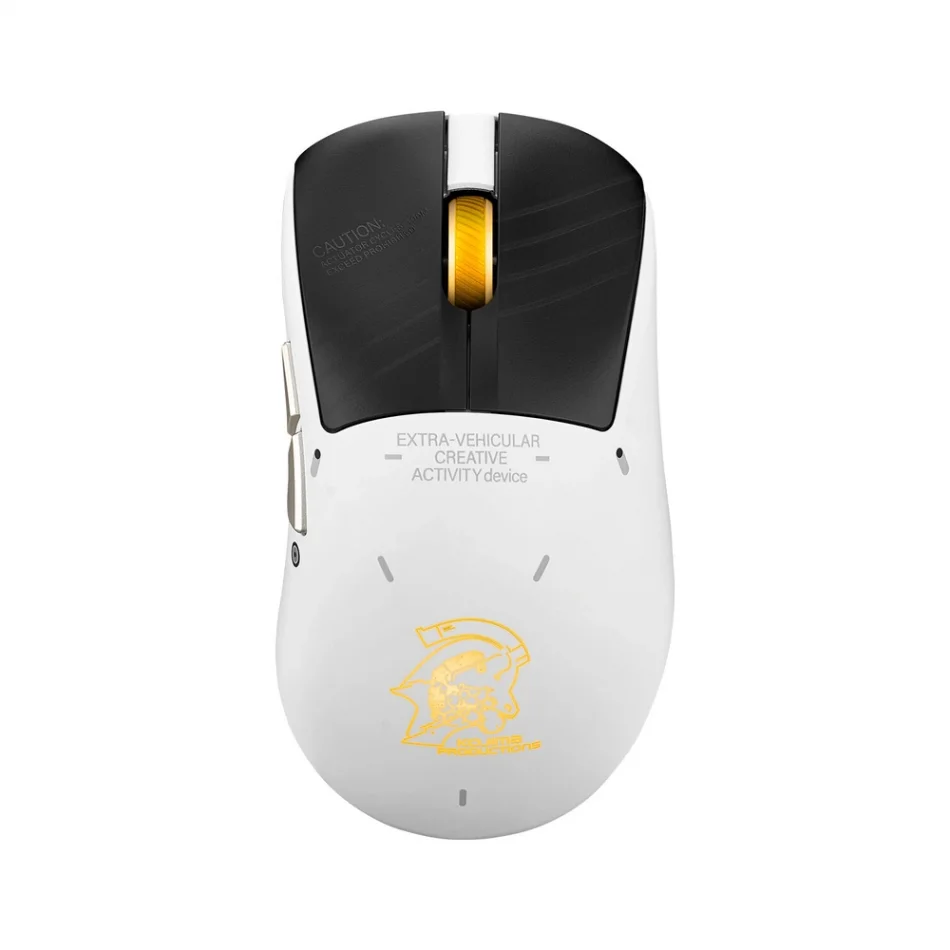ASUS ROG Keris II Origin-KJP Kojima Productions Edition 42000 DPI 8000 Hz Aimpoint Pro Kablosuz Beyaz Gaming Mouse