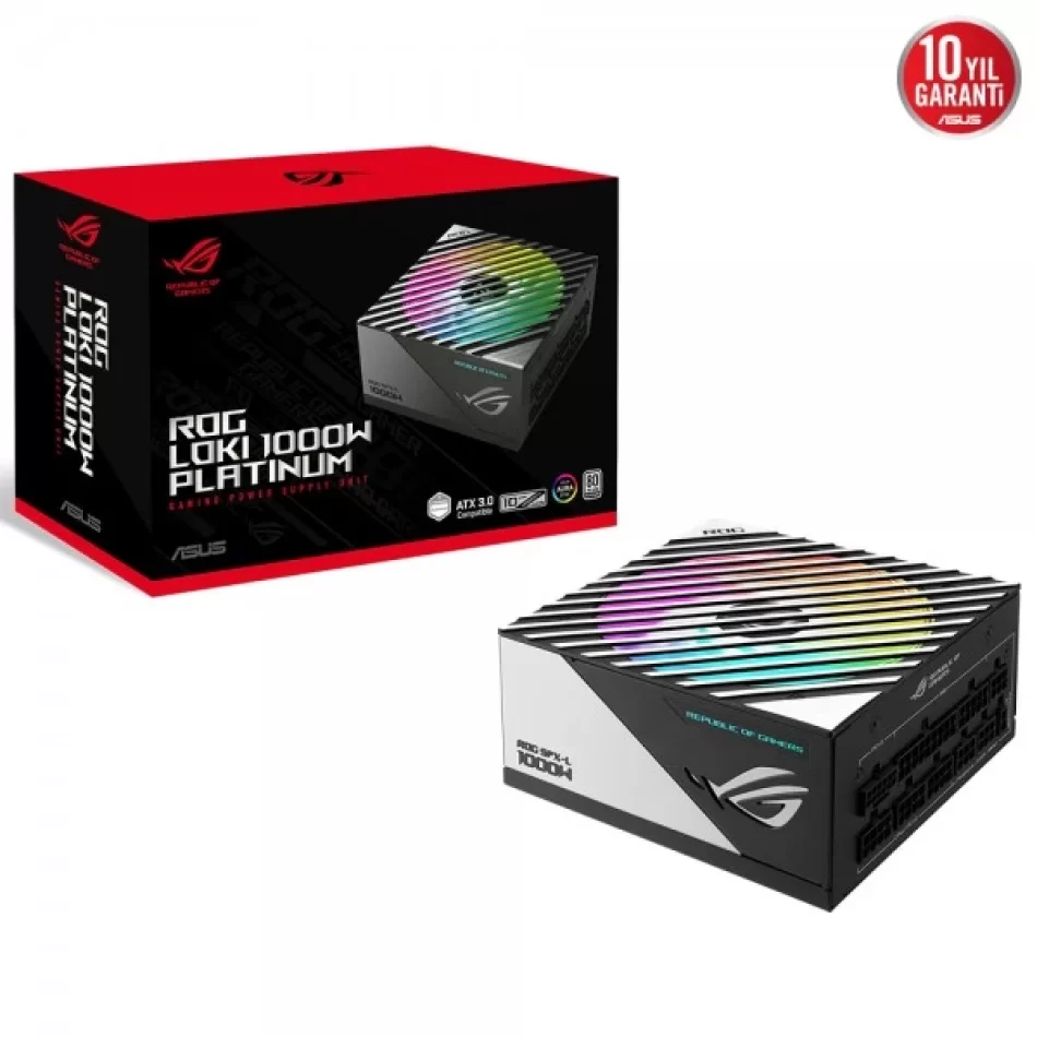 ASUS ROG Loki SFX-L 1000P 1000W Gaming 80+ Platinum Tam Modüler Güç Kaynağı