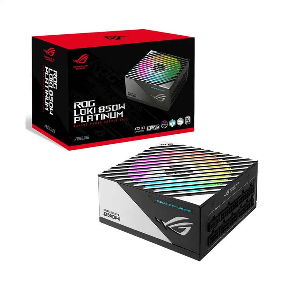 ASUS ROG Loki SFX-L 850P 850W Gaming 80+ Platinum Tam Modüler Güç Kaynağı