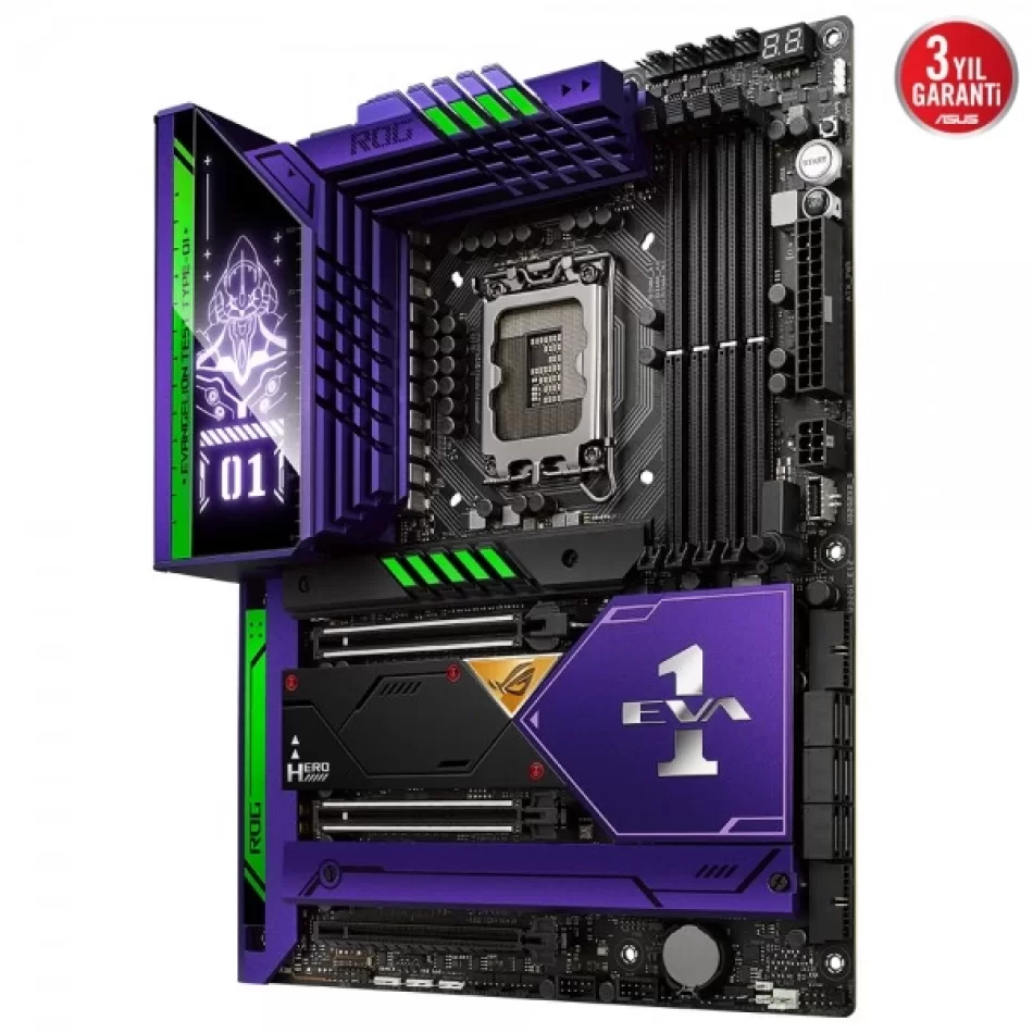 ASUS ROG MAXIMUS Z690 HERO EVA EDITION 6400MHz(OC) DDR5 Intel Soket 1700 ATX Anakart