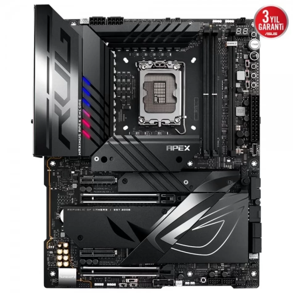 ASUS ROG MAXIMUS Z790 APEX ENCORE DDR5 8400MHz(OC) Intel Soket LGA1700 ATX Anakart