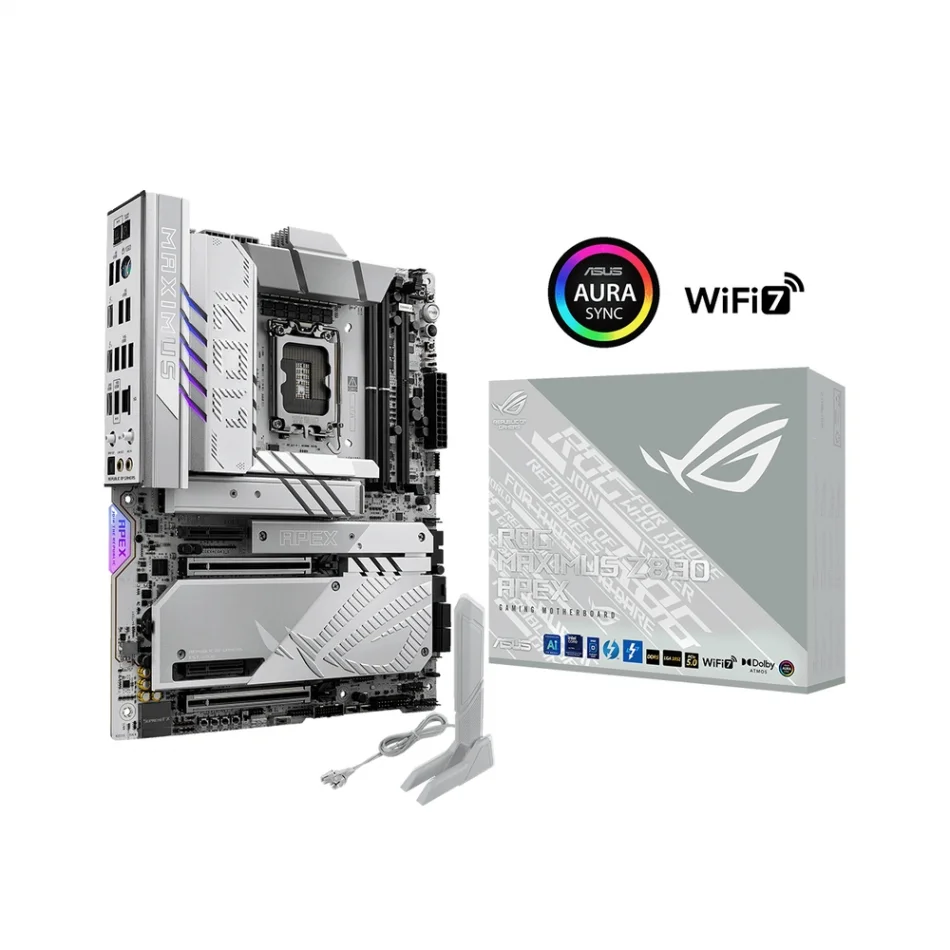 ASUS ROG MAXIMUS Z890 APEX 9600MHz(OC) DDR5 Intel Soket 1851 ATX Anakart