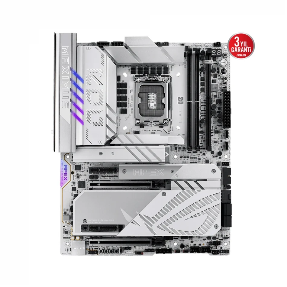 ASUS ROG MAXIMUS Z890 APEX 9600MHz(OC) DDR5 Intel Soket 1851 ATX Anakart