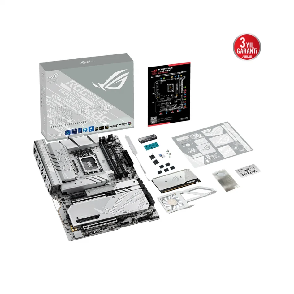 ASUS ROG MAXIMUS Z890 APEX 9600MHz(OC) DDR5 Intel Soket 1851 ATX Anakart