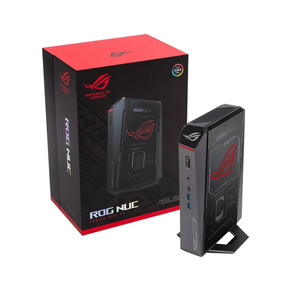 ASUS ROG NUC Intel Ultra U9 275HX 32GB DDR5 RAM 1TB SSD NVIDIA GeForce RTX 5070 Win11 Gaming Mini Bilgisayar
