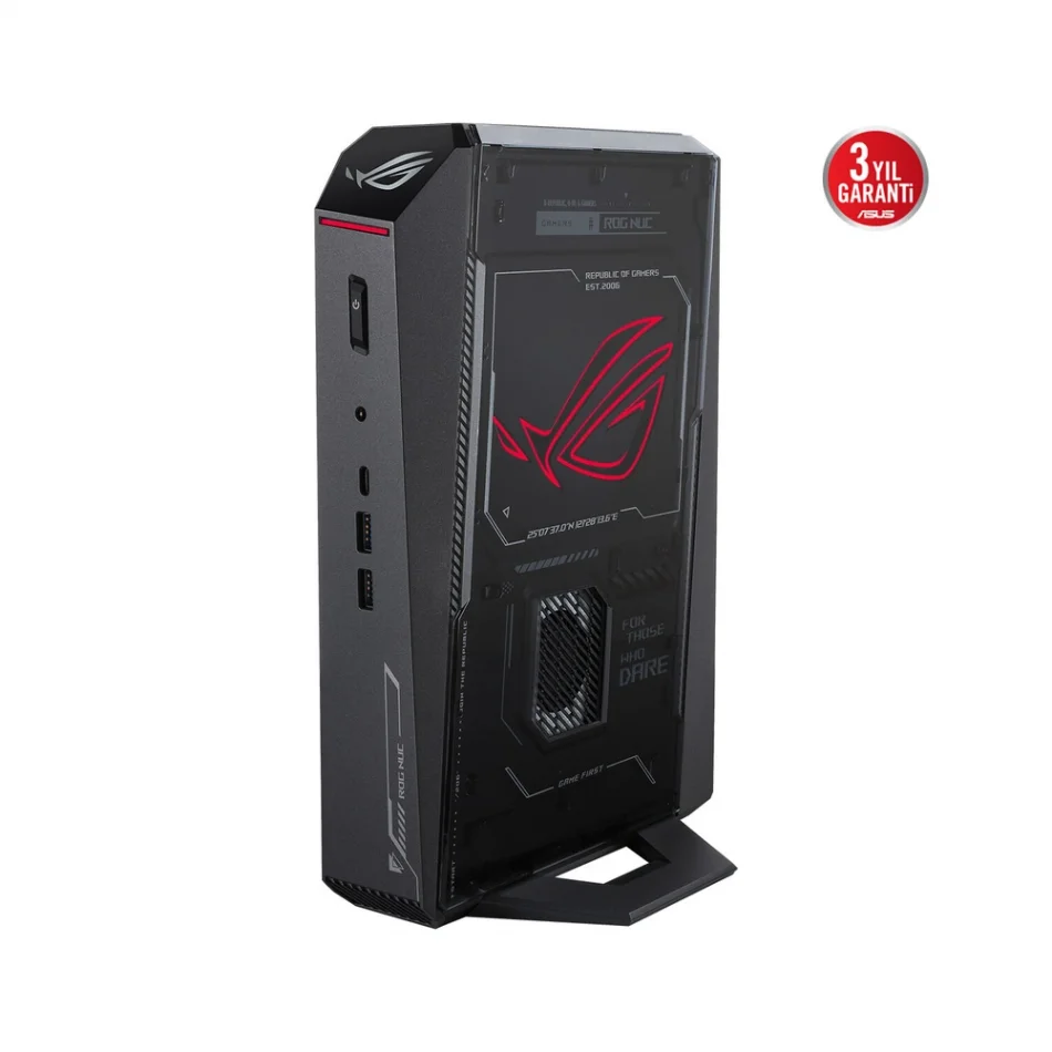 ASUS ROG NUC Intel Ultra U9 275HX 32GB DDR5 RAM 2TB SSD NVIDIA GeForce RTX 5070Ti Win11 Gaming Mini Bilgisayar