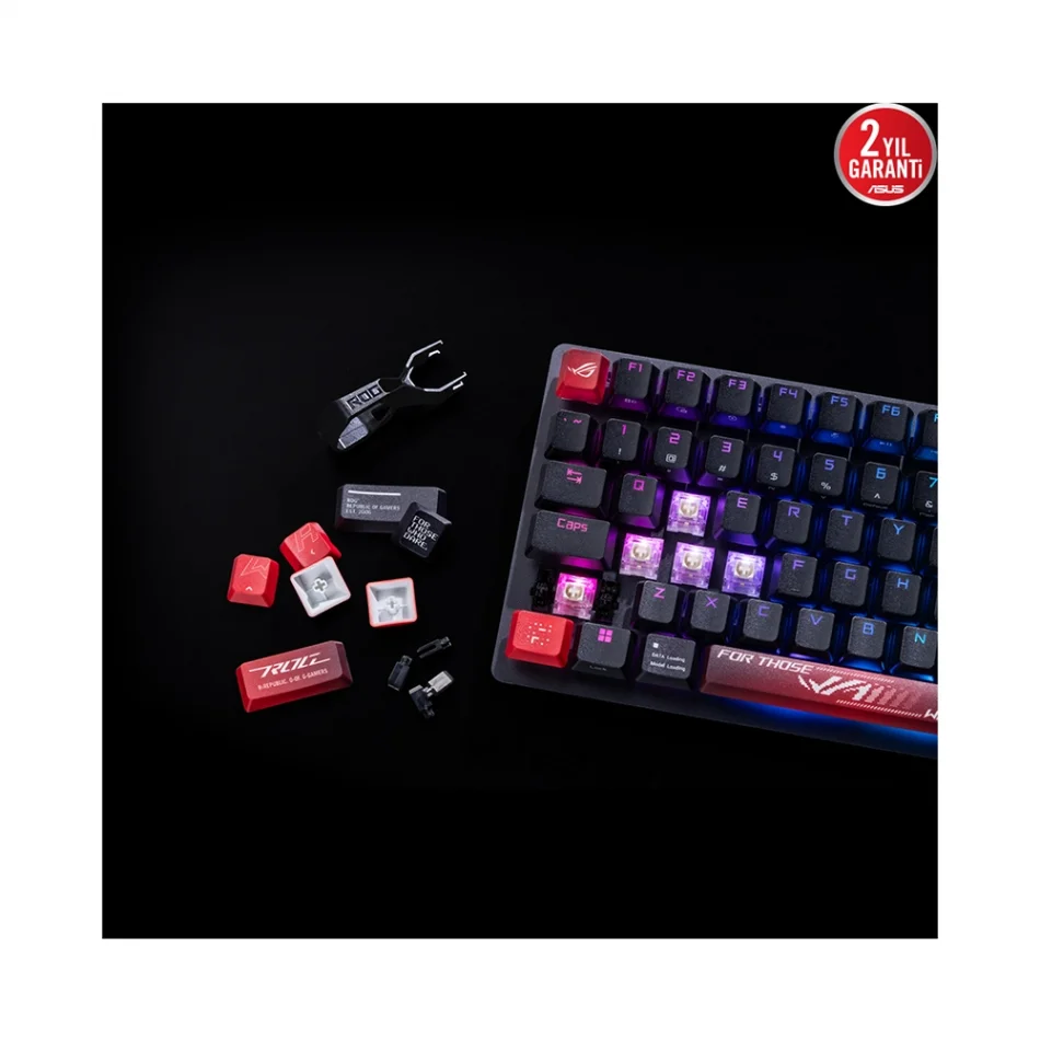 ASUS ROG NX Switchler ile Uyumlu Dye-Sub PBT 13 Adet Keycap Set
