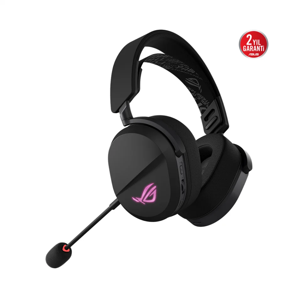 ASUS ROG Pelta PS5 Destekli Speednova Siyah Kulaküstü Kablosuz Headset Kulaklık