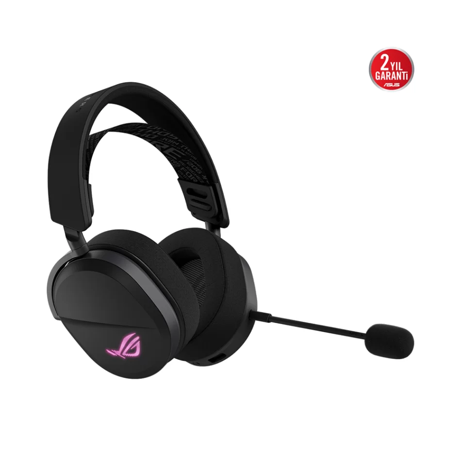 ASUS ROG Pelta PS5 Destekli Speednova Siyah Kulaküstü Kablosuz Headset Kulaklık