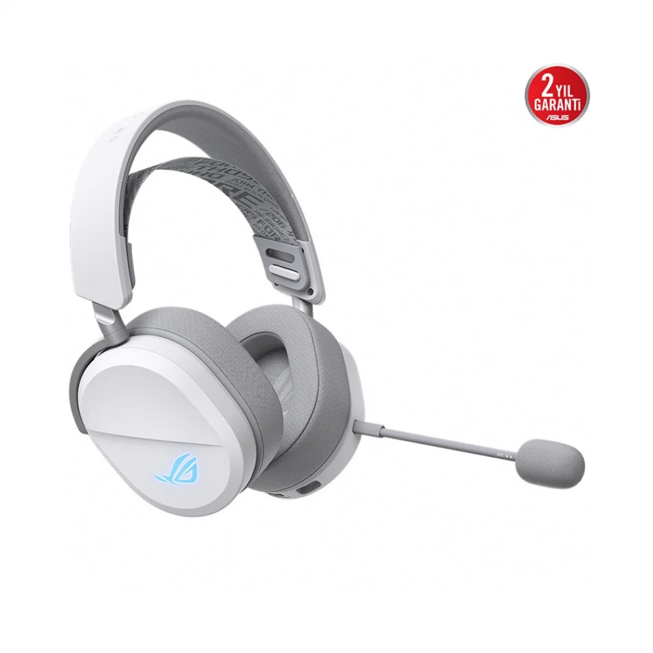 ASUS ROG Pelta White Edition PS5 Destekli Speednova Siyah Kulaküstü Kablosuz Beyaz Headset Kulaklık