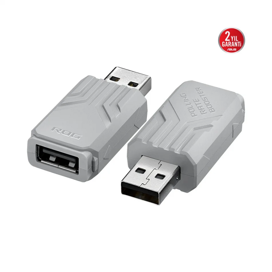 ASUS ROG Polling Rate Booster White 8000Hz Beyaz Usb Dongle