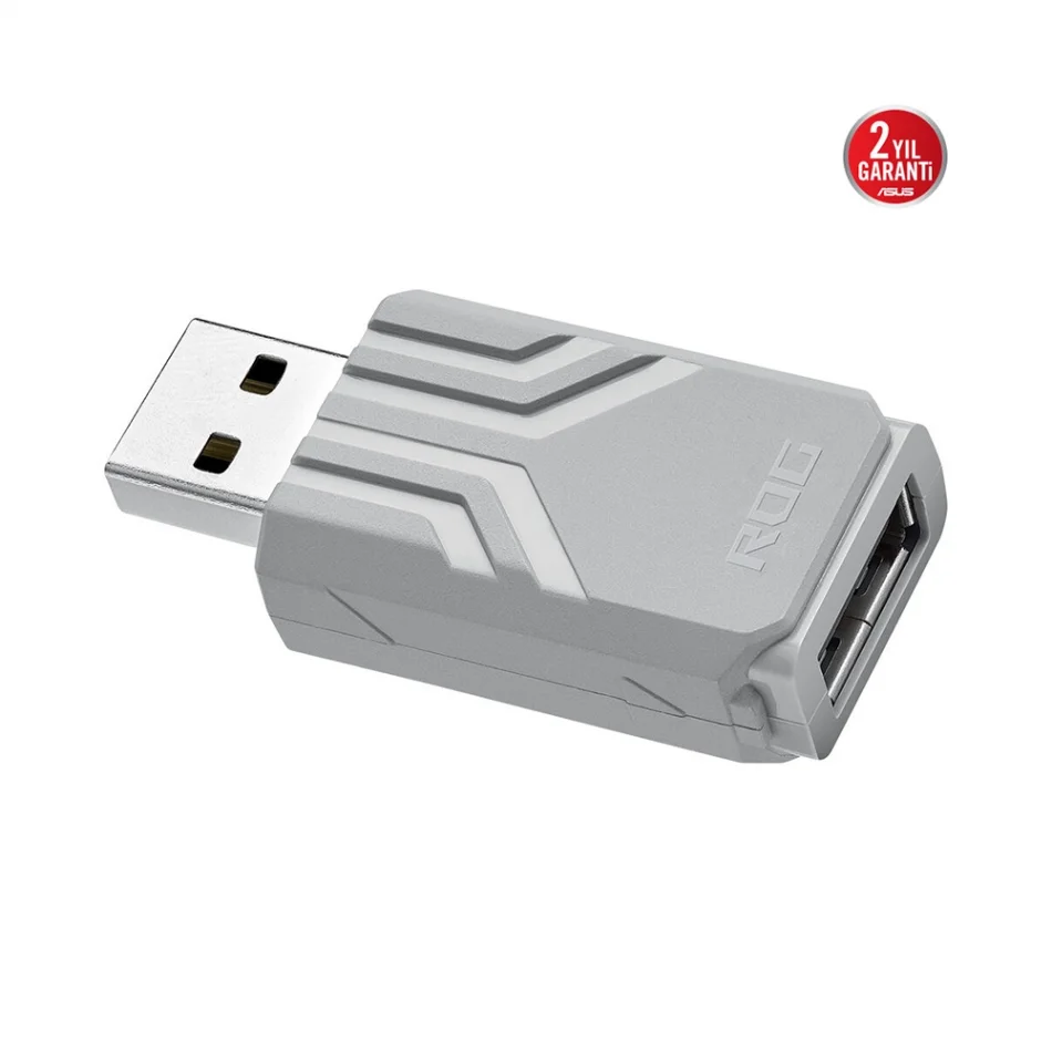 ASUS ROG Polling Rate Booster White 8000Hz Beyaz Usb Dongle