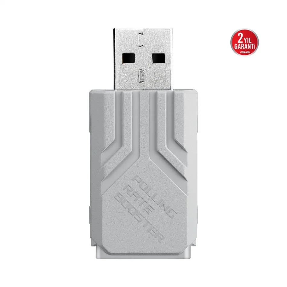 ASUS ROG Polling Rate Booster White 8000Hz Beyaz Usb Dongle