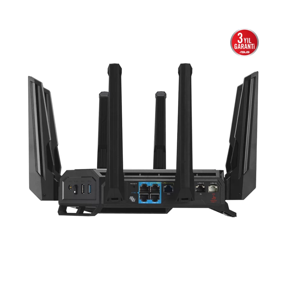 ASUS ROG Rapture GT-BE19000 WiFi 7 6 GHz 1.9Gbps Tri-band Gaming Router