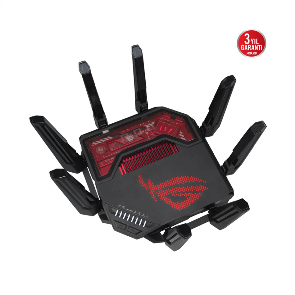 ASUS ROG Rapture GT-BE19000 WiFi 7 6 GHz 1.9Gbps Tri-band Gaming Router