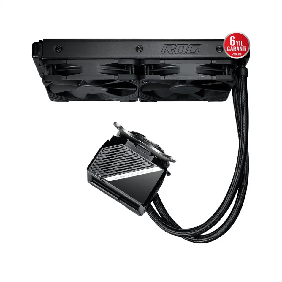 ASUS ROG RYUJIN II 240 LCD Aura Sync RGB 2X NOCTUA IPPC Fanlı İşlemci Sıvı Soğutucu