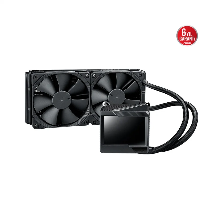 ASUS ROG RYUJIN II 240 LCD Aura Sync RGB 2X NOCTUA IPPC Fanlı İşlemci Sıvı Soğutucu