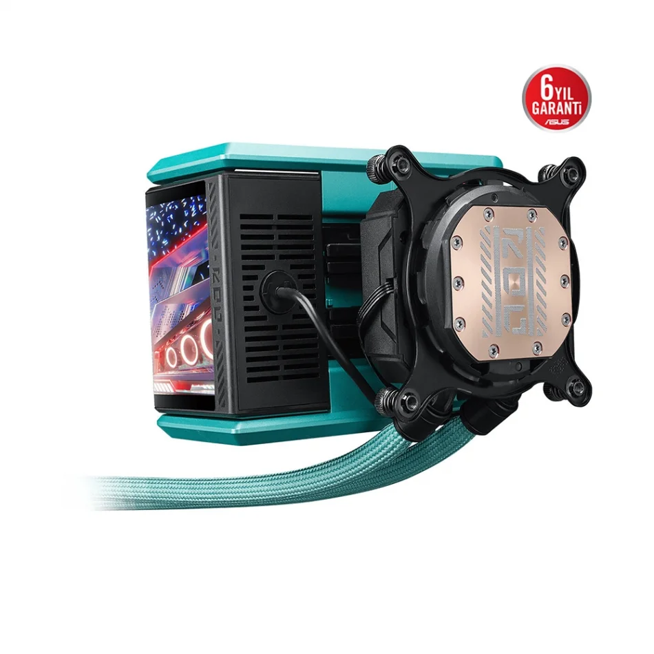 ASUS ROG RYUO IV 360 ARGB Hatsune Miku Edition 6.67 AMOLED Ekranlı Intel LGA1851-1700 ve AMD AM5 Destekli 360mm. İşlemci Sıvı Soğutucu