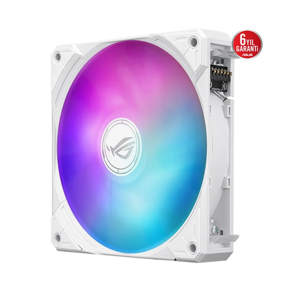 ASUS ROG RYUO IV SLC 360 ARGB White Edition 6.67 AMOLED Ekranlı Intel LGA1851-1700 ve AMD AM5 Destekli 360mm. Beyaz İşlemci Sıvı Soğutucu