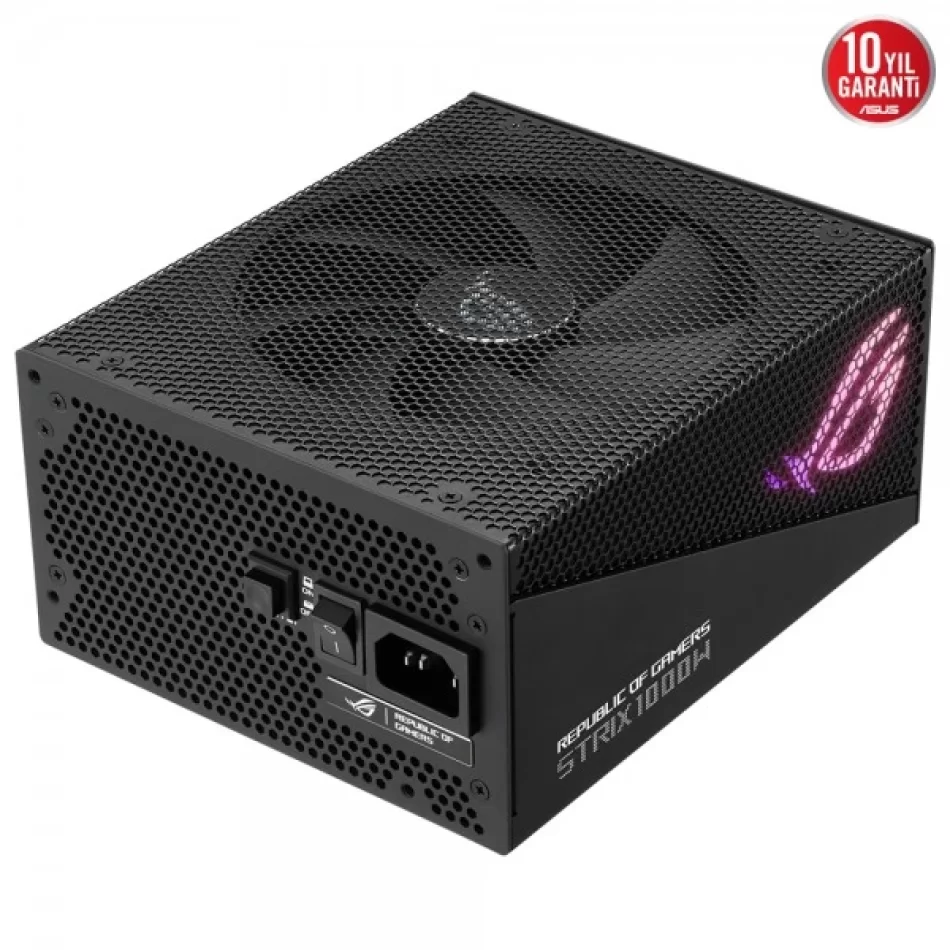 ASUS ROG Strix 1000G 1000W 80+ Gold Aura Edition Tam Modüler PCIe Gen 5.0 ATX 3.0 Uyumlu Power Supply