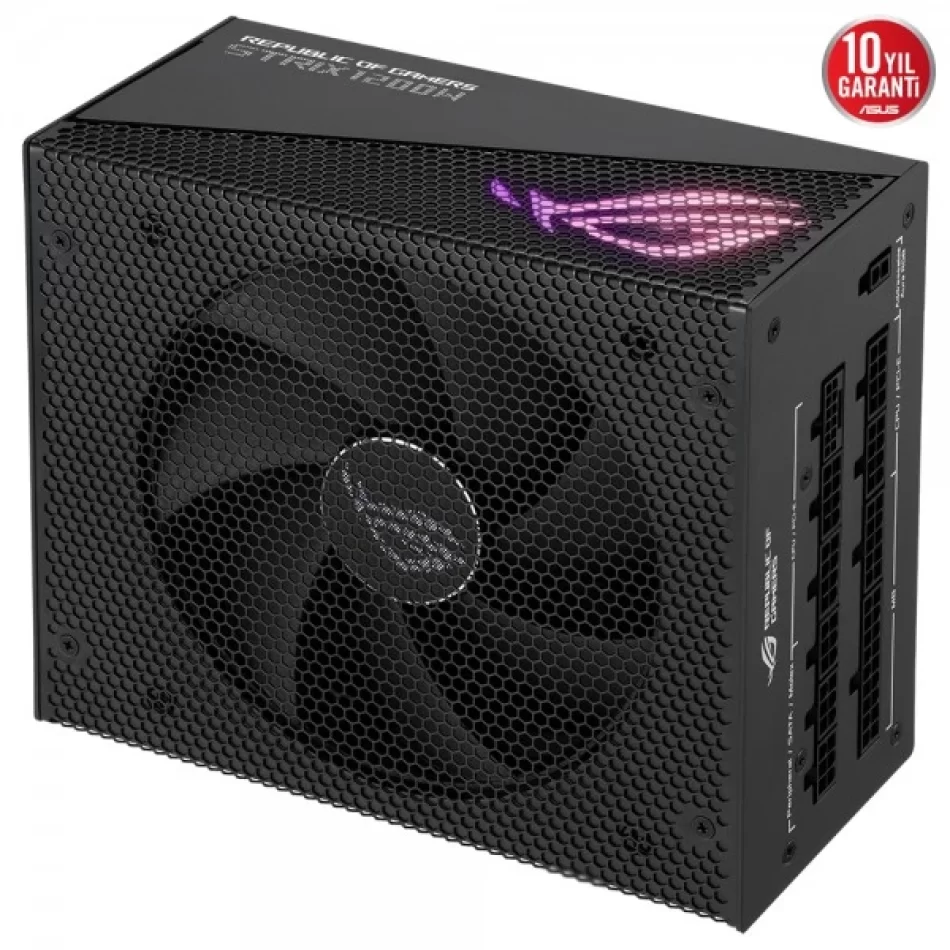 ASUS ROG Strix 1200G 1200W 80+ Gold Aura Edition Tam Modüler PCIe Gen 5.0 ATX 3.0 Uyumlu Power Supply