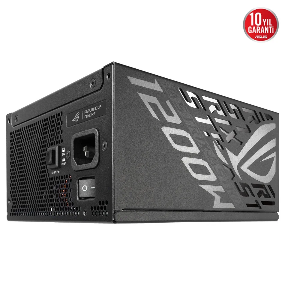 ASUS ROG Strix 1200P 1200W Gaming 80+ Platinum ROG Equalizer Tam Modüler ATX 3.1 Güç Kaynağı