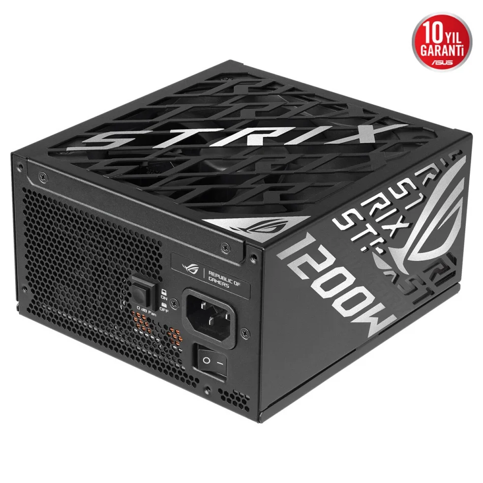 ASUS ROG Strix 1200P 1200W Gaming 80+ Platinum ROG Equalizer Tam Modüler ATX 3.1 Güç Kaynağı