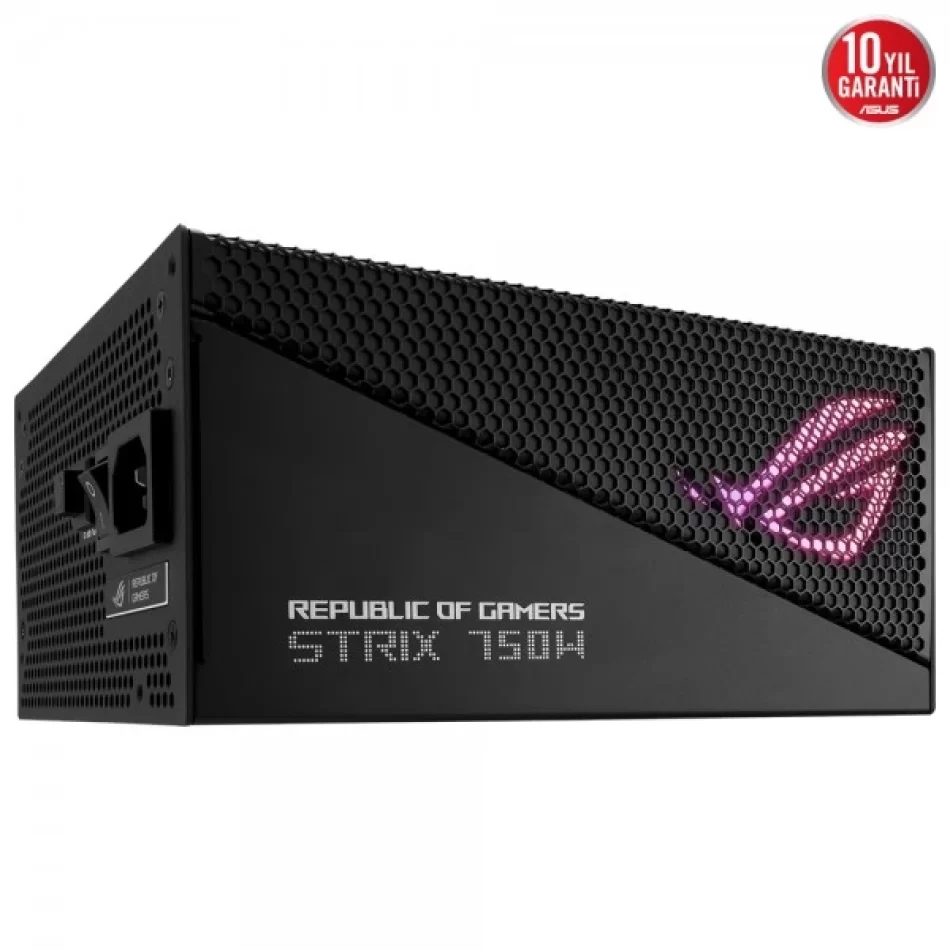 ASUS ROG Strix 750G 750W 80+ Gold Aura Edition Tam Modüler PCIe Gen 5.0 ATX 3.0 Uyumlu Power Supply